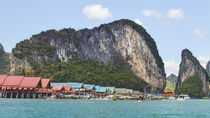 Not much love for Thailand here The floating village of Koh Panyi 
