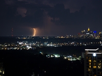 Not my greatest work but here is a pic of lightning near Atlanta