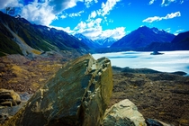 NZ Rocks Mt Cook New Zealand 