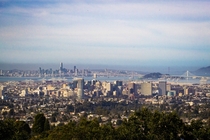 Oakland and San Francisco 