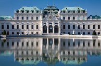 Oberes Belvedere of Schloss Belvedere in Vienna Austria by Johann Lukas von Hildebrandt for Prince Eugene of Savoy  
