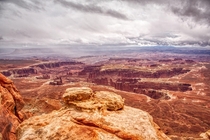 OC Moab Utah is supposed to get two inches of rain a year I got to photograph on one of those rainy days last week Canyonlands National Park  x 