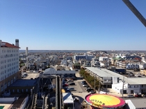 Ocean City New Jersey from the Ferris Wheel Looking Toward the Bay 