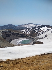 Okama Crater Zao Japan 