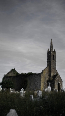 Old abandoned church in Ireland Crosshaven