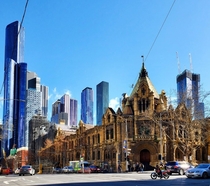 Old and new in Melbourne Australia