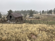 Old barn in Florissant Co