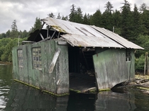 Old boathouse Ketchikan Alaska