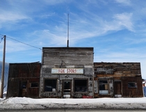 Old country store and post office in Fox Oregon 