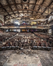 Old decaying theater