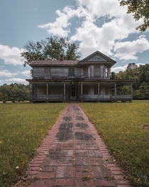 Old Farm House left on a property in Central Virginia