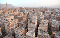 Old town of Sanaa Yemen 