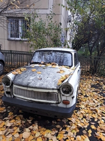 Old Trabant in Bucharest