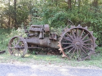 Old tractor Jackson county Ohio USA