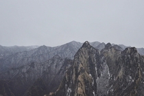 Ominous but Beautiful Qin Mountains China 