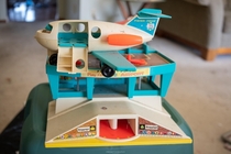 On of many Fisher Price Toys found in an abandoned time capsule home Ontario OC x