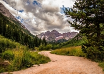 On our way to the beautiful Maroon Bells Aspen CO 