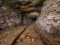 One more photo of the slate mine I discovered and told you about yesterday OC