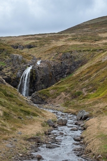 One of many waterfalls on the Vatnsnes peninsula in north-west Iceland  IG hedbergphotos