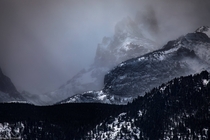 One of my favorite photos of last years winter season RMNP  Colorado oc X