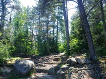 One of the many portages in the Boundary Waters Wilderness 