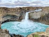 One of the most beautiful waterfalls in Iceland - Aldeyjarfoss We almost didnt add it in our plans but a look at a picture had us sold 
