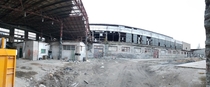 One of the production buildings at Tallinn machine-building plant Scheduled for demolishing soon Kopli street Tallinn Estonia 