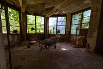 One summer day in an abandoned tuberculosis sanatorium in New York City 