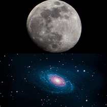 One year ago today I took my first space photograph the bottom is my latest space photo