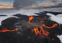 Ongoing Volcano Eruption in Iceland     IG iuriebelegurschi