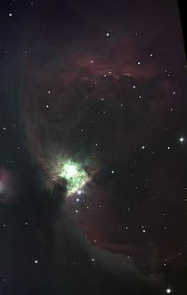 Orion Nebula whit the core