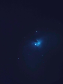Orions nebula taken from a high school telescope