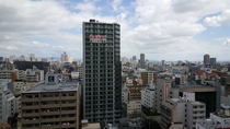 Osaka city skyline 