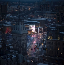 Ottawa Canada by night