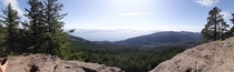 Oyster dome at Bellingham Washington A view of Bellingham bay and the San Juan Islands 