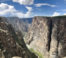 Painted Wall Black Canyon of the Gunnison National Park Colorado USA OC x
