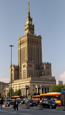 Palace of Culture and Science in Warsaw Poland 