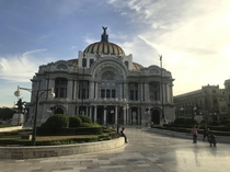 Palacio de Bellas Artes Mexico City 