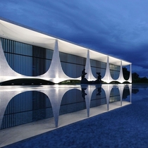 Palcio da Alvorada by Oscar Niemeyer Modernist style 