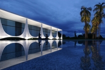 Palcio da Alvorada the official residence of the President of Brazil by Oscar Niemeyer 