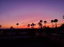 Palm Springs sunrise