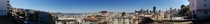 Panorama from a roof in San Francisco 