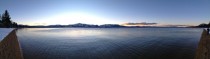 Panorama of Lake Tahoe- CaliforniaNevada 