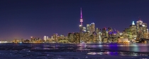 Panorama of Toronto at night  - original pic size 