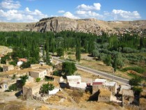 Parallel Villages near the Ihlara Valley Turkey 