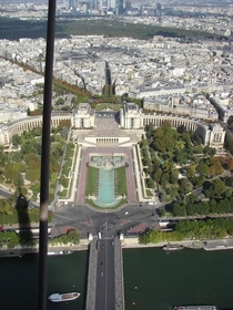 Paris seen from Eiffel Tower