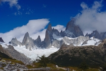 Partially obscured Fitz Roy 