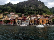 Passed this village while boating on Lake Como Italy 