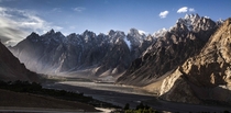 Passu Cones - Hunza valley Pakistan by Tahir Kayani 