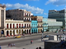 Pastel Coloring Facades Neo-Classical styles of Havana